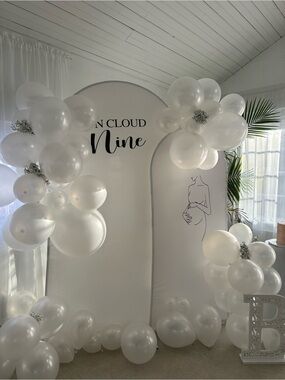 Baby Shower Arch Cover Backdrop Decor
